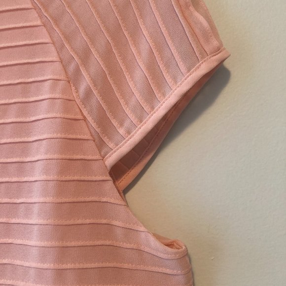 Ted Baker Dusky Pink Pintuck Top  US 4 - Picture 3 of 8